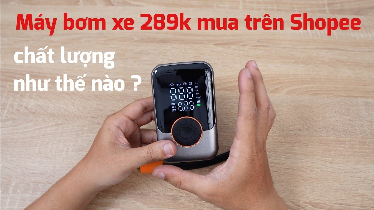 Test thực tế, bung máy bơm bánh xe dùng pin Suitu ST-221...Mua trên shopee