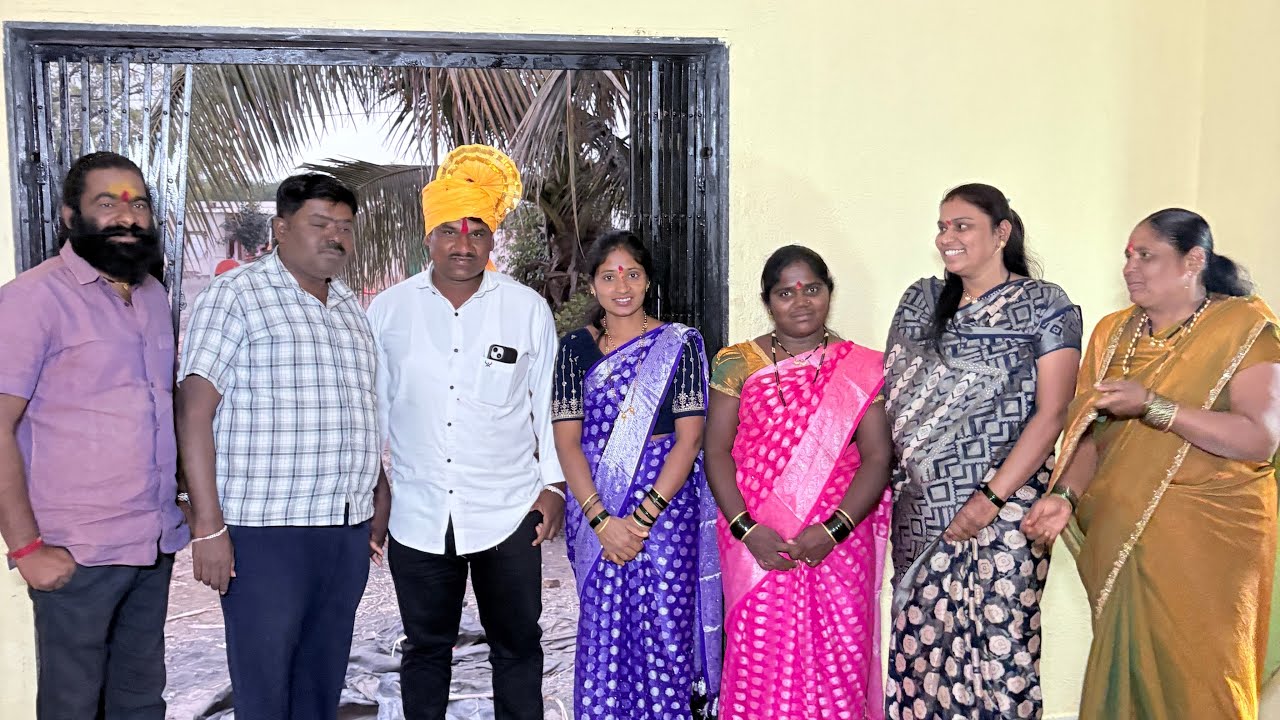 आप्पाच्या करामती या टीमच्या घरी गेलो ।छान प्रकारे पाहुणचार जेवण व सत्कार केला छोटासा ❤️#गावठीपुनम 