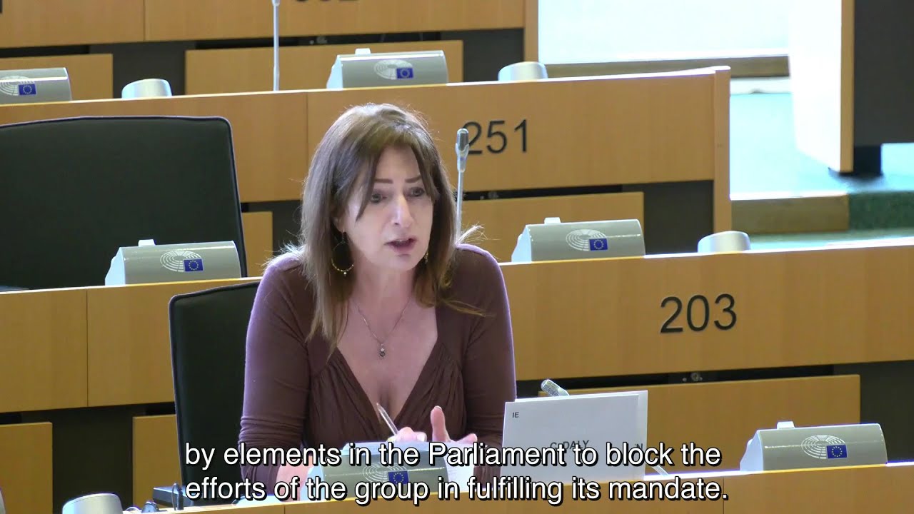 Clare Daly at the Frontex Strategic Working Group on 27/05/2021