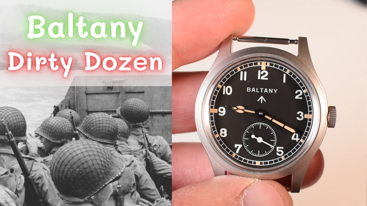 Baltany Dirty Dozen military watch | Retro done right!