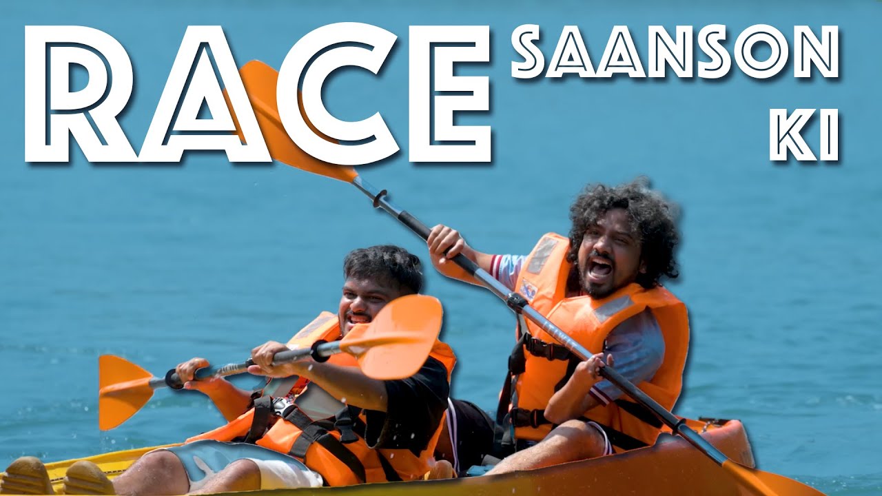 Race Hai Saanson Ki | Kayak Boat Racing | #ourangejuicegang