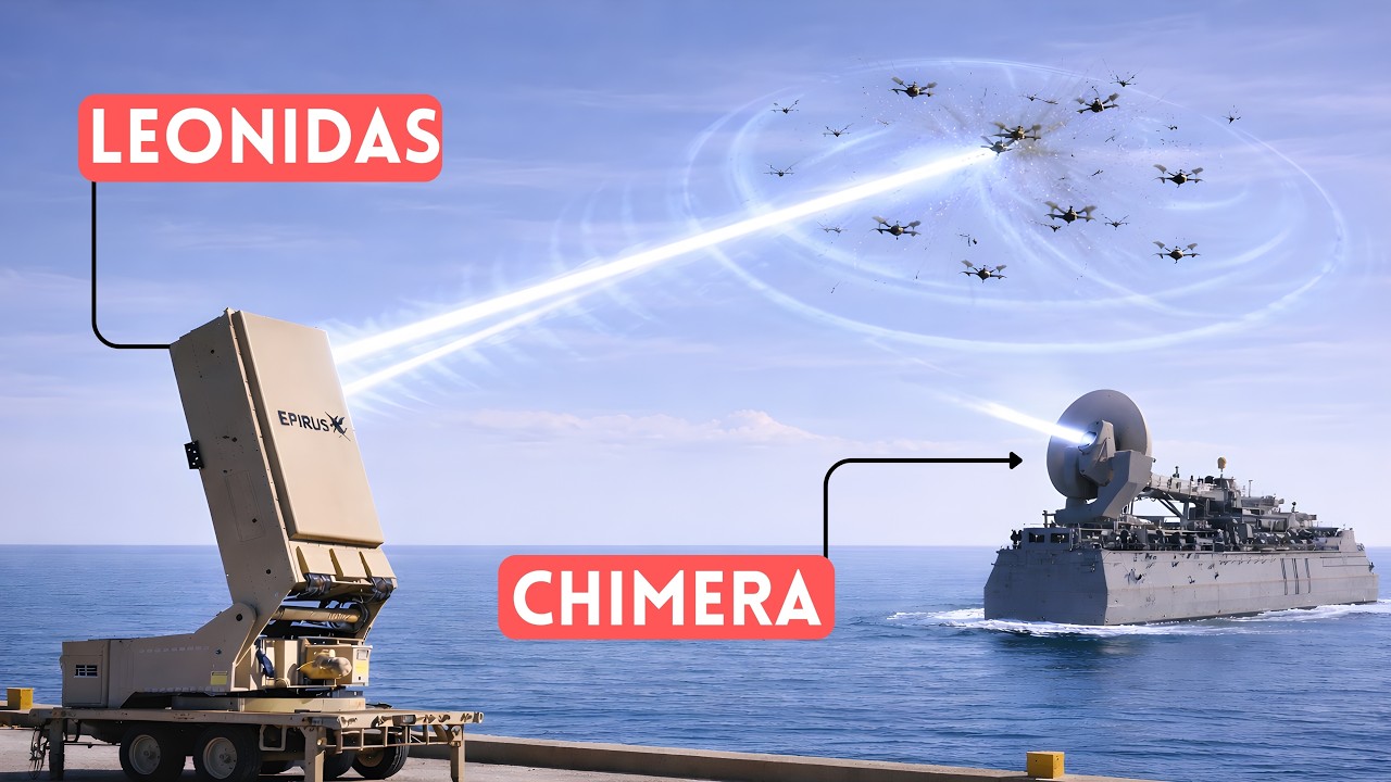 The Microwave Cannons Built to Stop Drone Swarms
