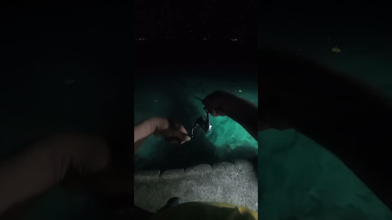 Nighr fishing at talikod island samal