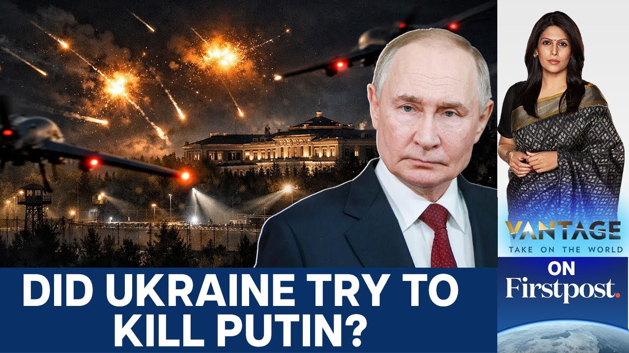 Russia Accuses Ukraine of Targeting Putin's Residence | Vantage With Palki Sharma