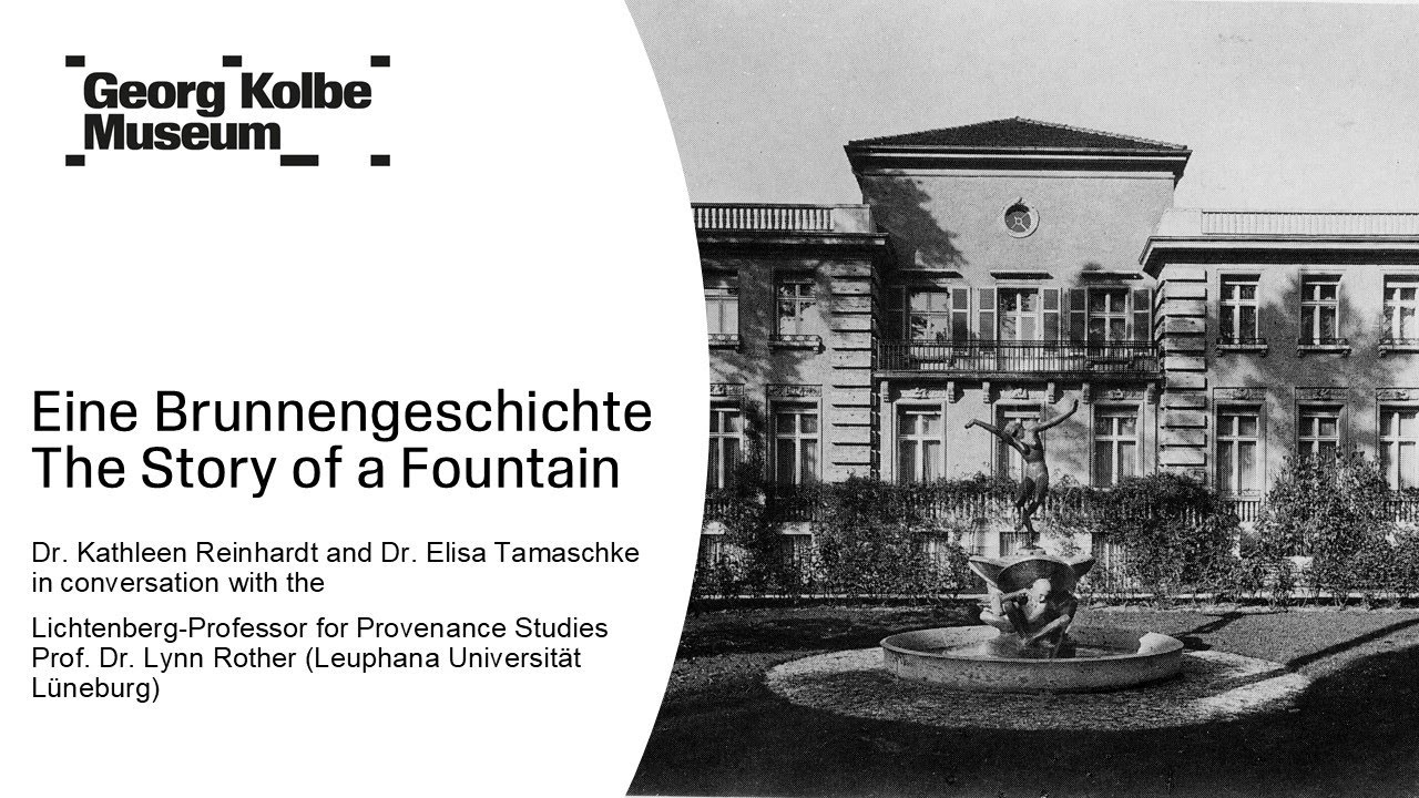 Eine Brunnengeschichte - Podiumsdiskussion Georg Kolbe Museum 05.07.2025
