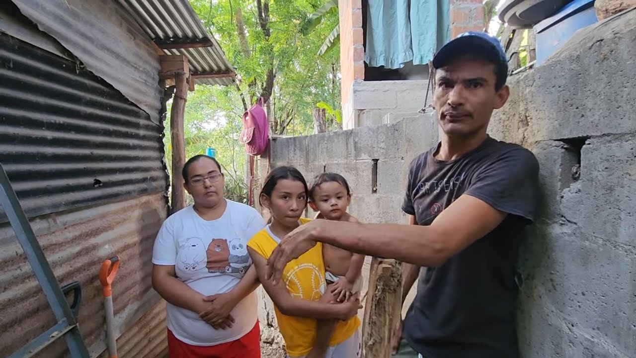 Conozcan un poco  de la familia de Juan Pérez y su humilde casita 🏠