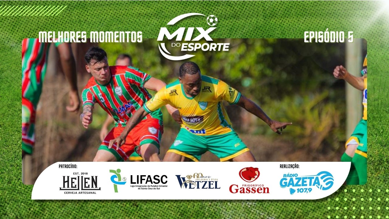 MIX DO ESPORTE - Melhores momentos da Copa Sicredi (LIFASC) | 5º EPISÓDIO