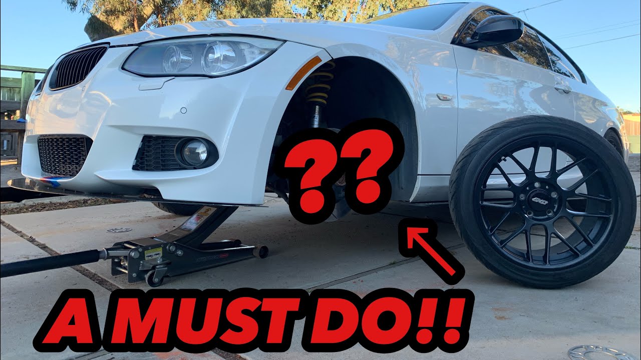 BMW WHEEL STUD CONVERSION!! (Every BMW needs this!)