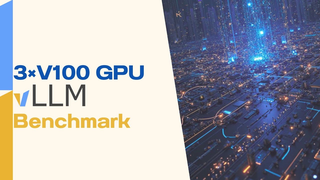 How Fast Can 3&times;V100s Run vLLM? Massive Throughput & Latency Test
