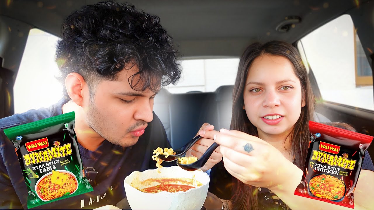 Trying out Rare Flavours Of WAI WAI NOODLE