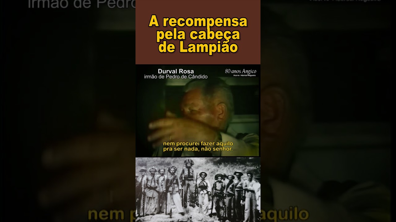 A recompensa pela cabe&ccedil;a de Lampi&atilde;o       #shorts  #cangaceiros  #lampiao  #canga&ccedil;o