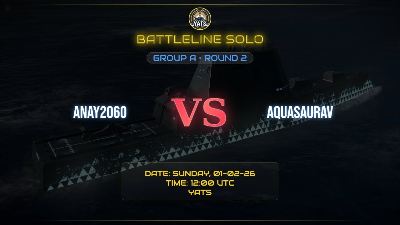 ANAY2060 vs  AQUASAURAV | Battleline Solo | Round 2  | Match 3
