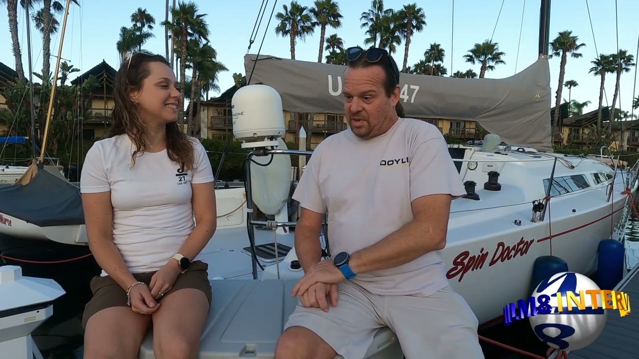 Sailing Tips, Andrews 40 Owner Paul Farrell, sv Spin Doctor, SailM8 Sponsorship Interview
