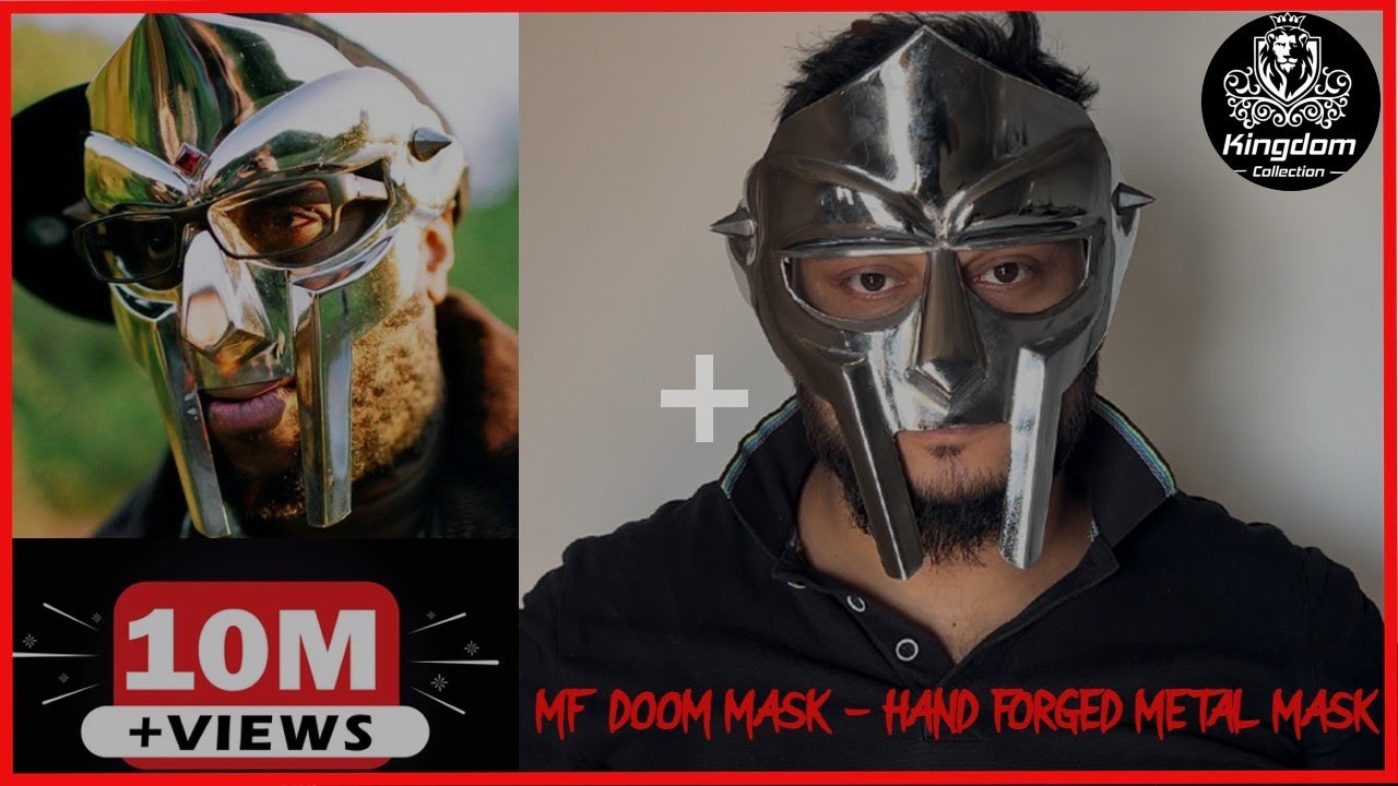 Metal Craft | Crafting Metal Mask | Authentic MF DOOM Mask | Hand Forged Mask | Kingdom Collection
