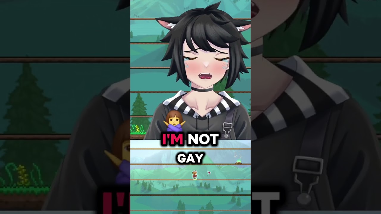 I'm not gay 😣#femboy #vtuber #terraria