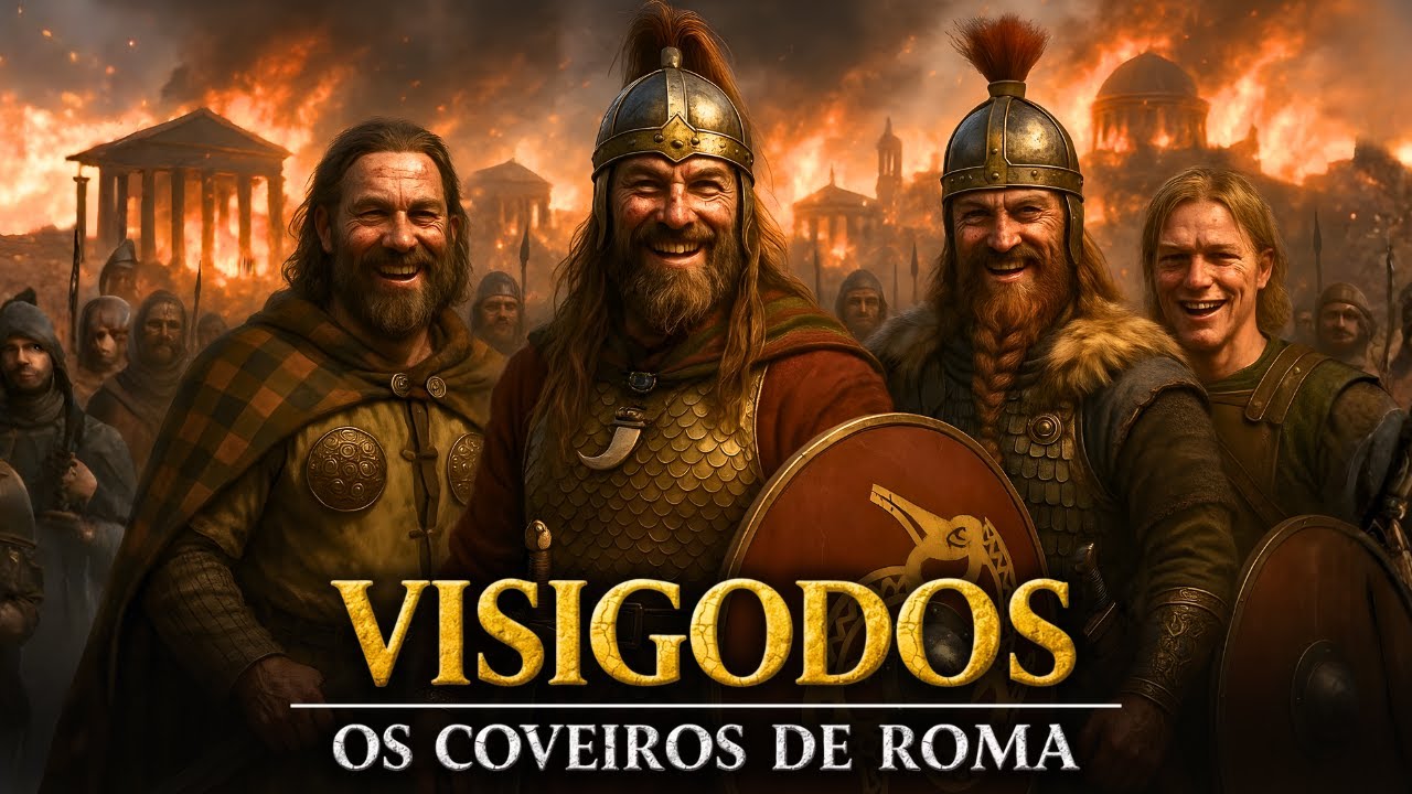 VISIGODOS: Eles Não Queriam Destruir Roma, Mas Foi o Que Aconteceu!