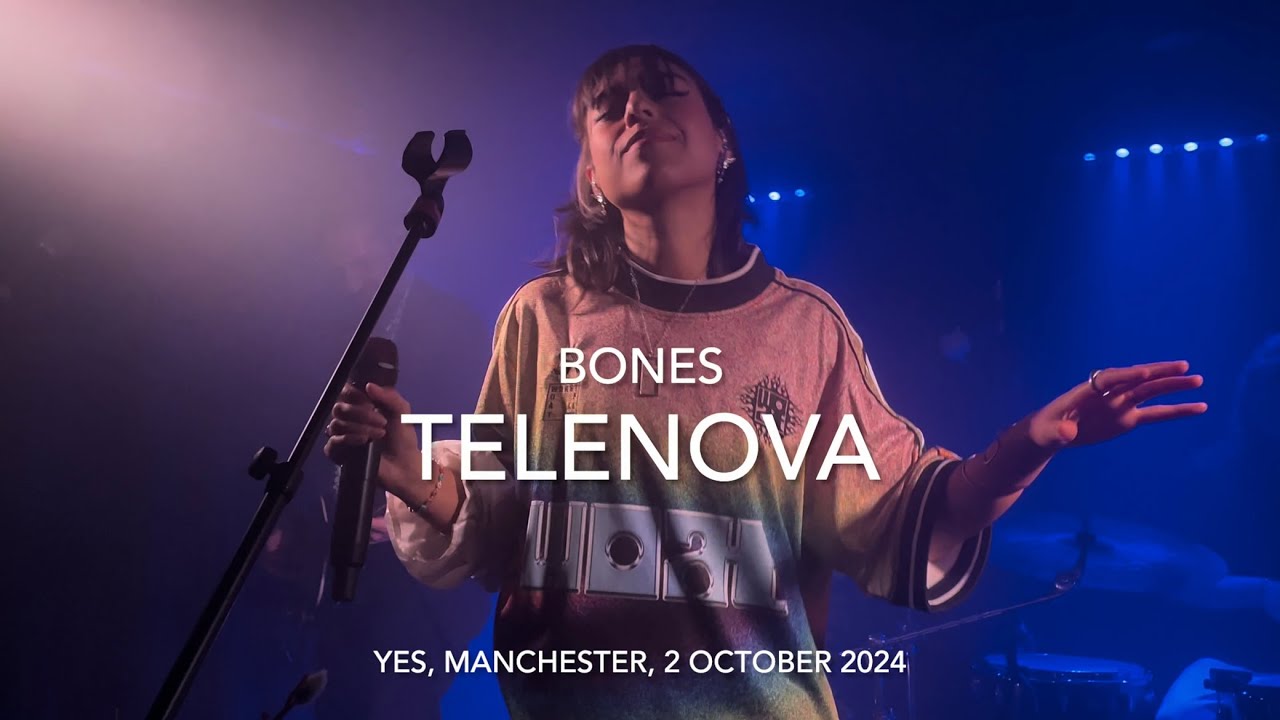 Telenova - Bones - Live 4k @ YES, Manchester, 2 October 2024