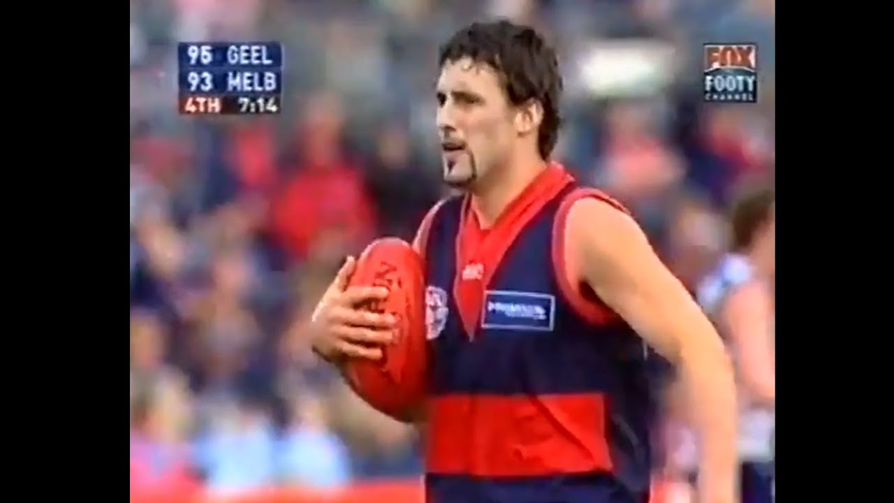 2005, Rd 20 - Russell Robertson bags 7 goals in a match winning performance against the Cats