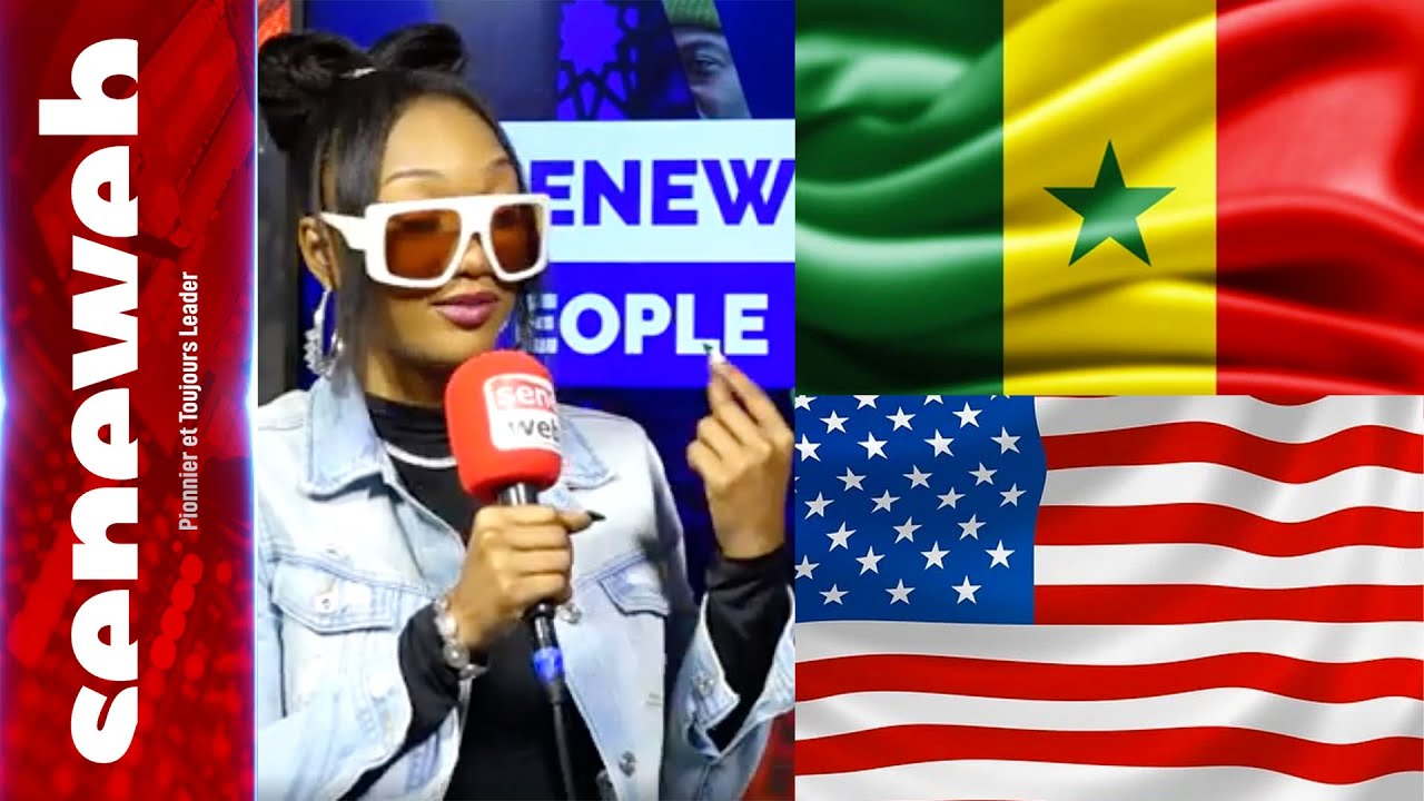 La rapeuse brandy moja hausse le ton : «  je suis pas une américaine, je suis Lebou et sénégalaise »