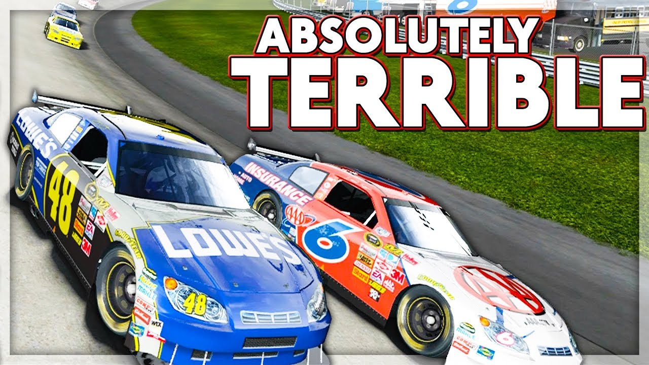 ХУДШАЯ ВИДЕОИГРА NASCAR // NASCAR 09 Chase for the Cup Ep. 1