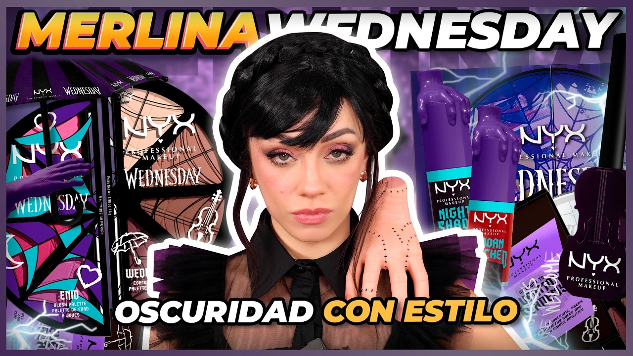 WEDNESDAY: HALLOWEEN INSPIRADO EN EL MUNDO DE MERLINA 🕸️