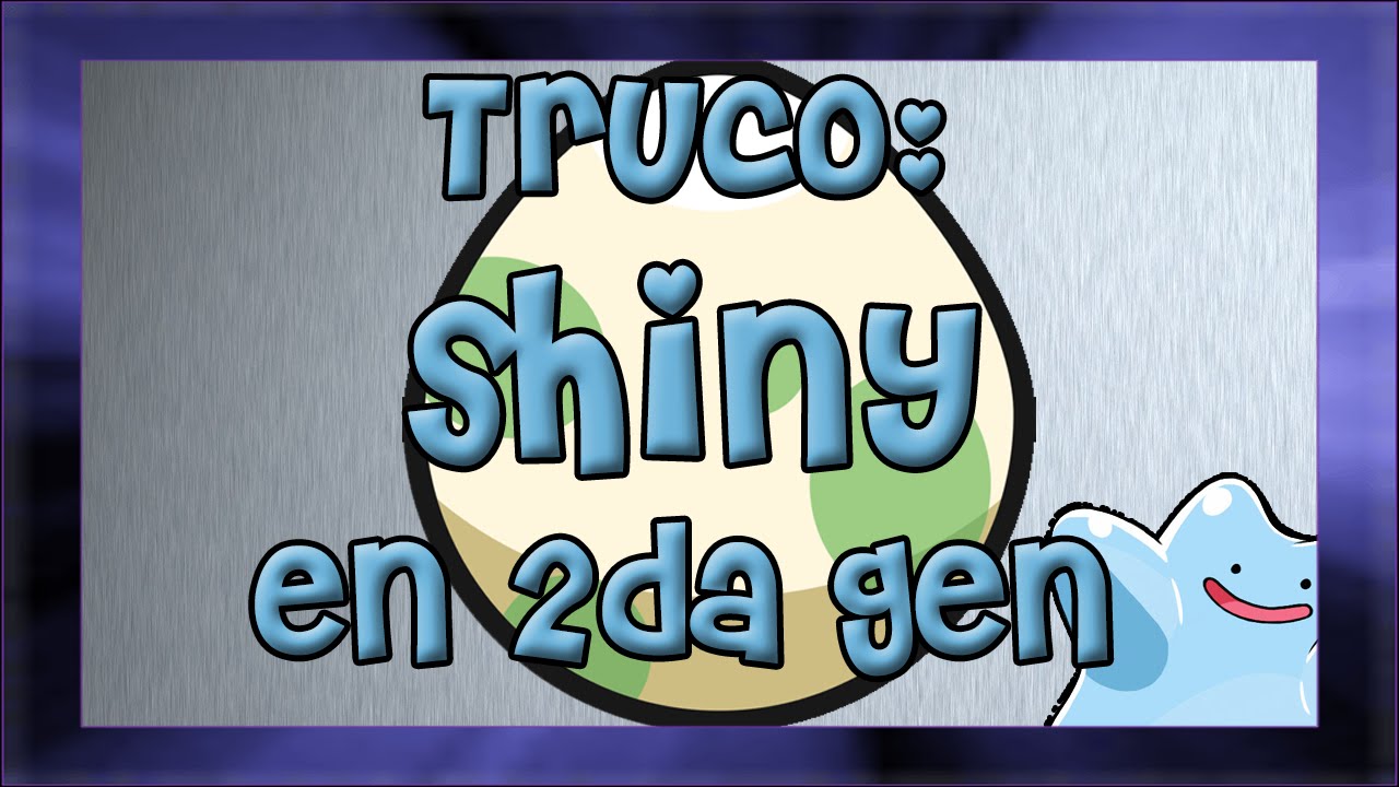 [TRUCO] Cómo sacar Pokemon shiny en segunda generación, Oro Plata y Cristal (y Virtual Console)