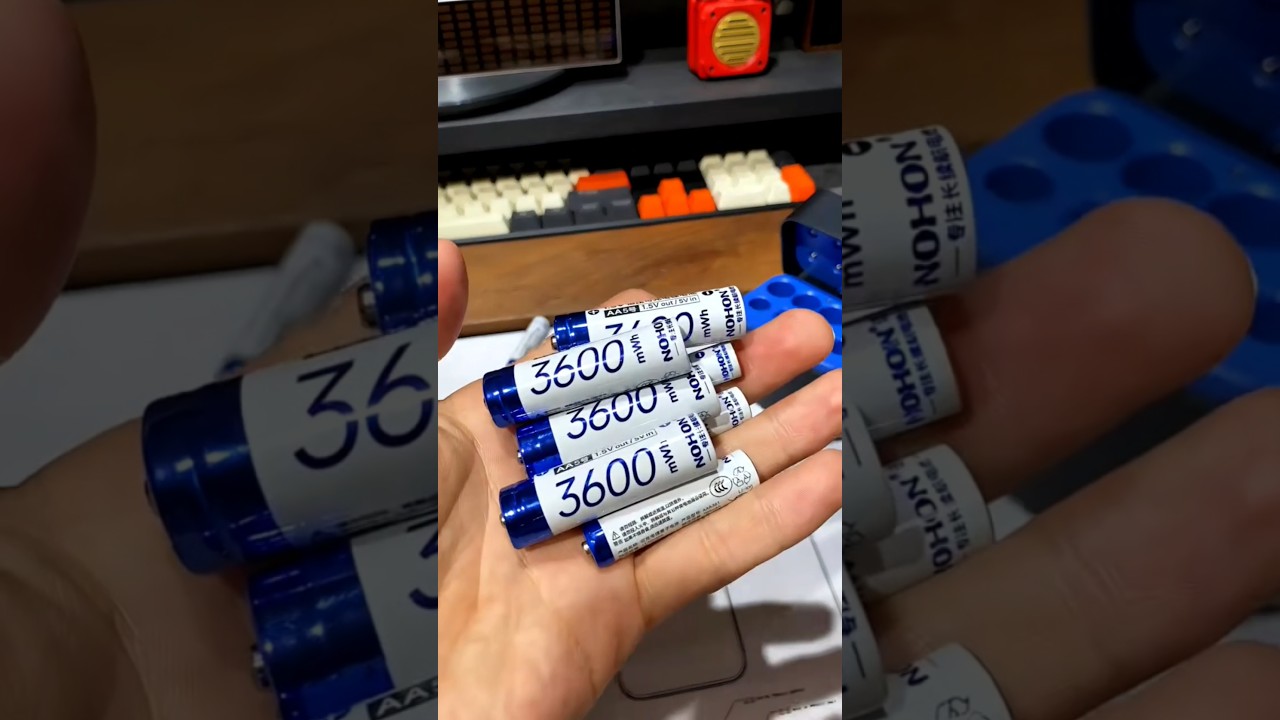 Rechargeable AA & AAA Batteries &ndash; No More Buying Batteries! 🔋⚡