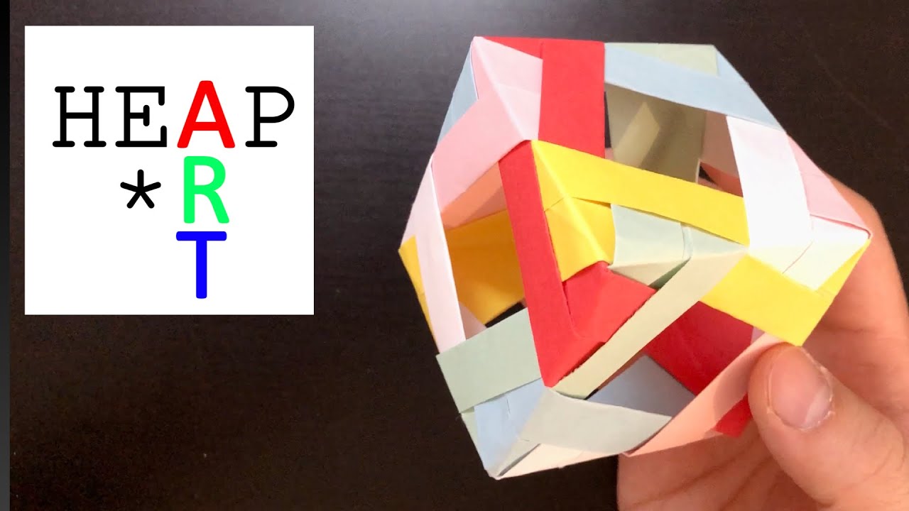 Moderato Origami - A Diamond Window Cube