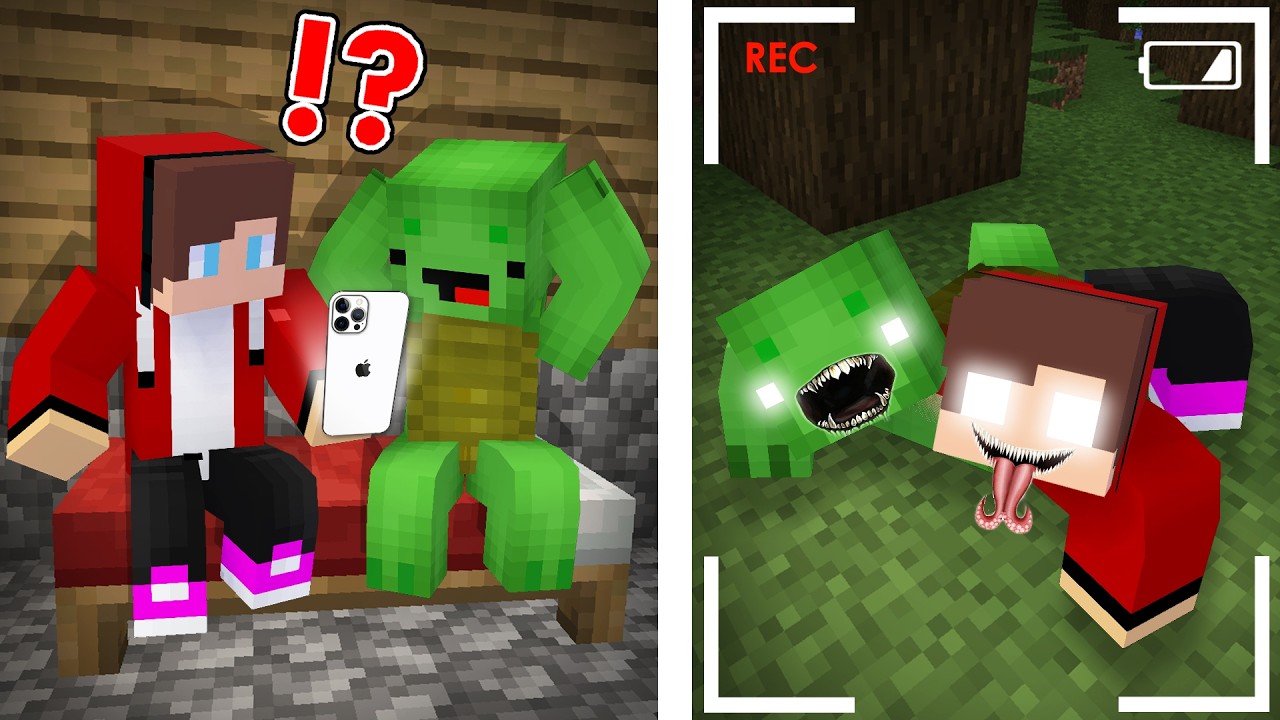 JJ and Mikey Found HIDDEN CAMERA MONSTER of JJ and Mikey