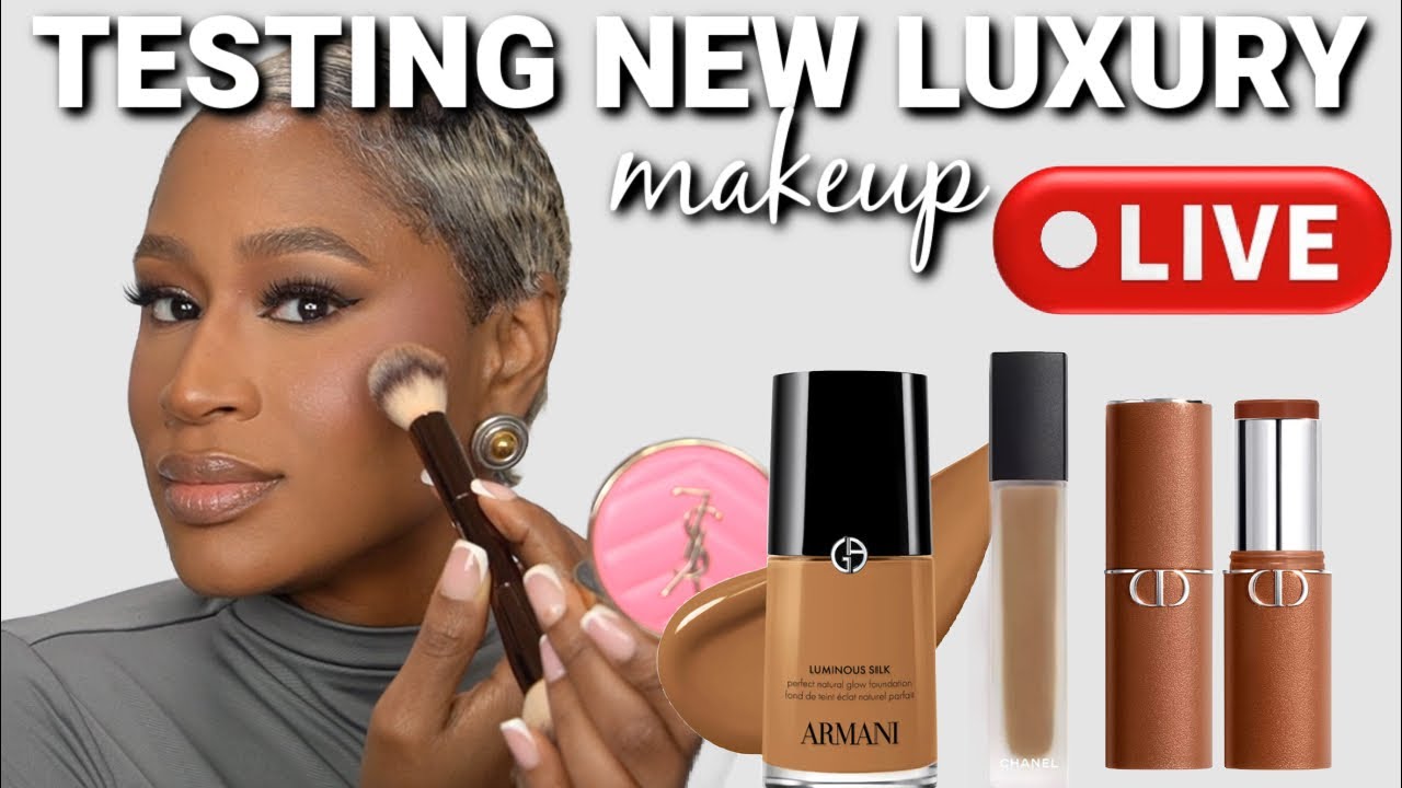 Testing HOTTEST new luxury makeup Live | Ariell Ash