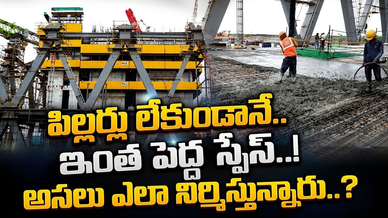 పిల్లర్లు లేని భారీ టవర్స్.. అమరావతిలో షాకింగ్ నిజాలు! ANIBENI TV