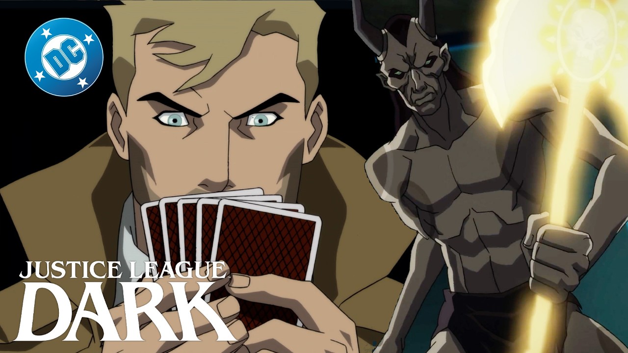 Justice League Dark - Constantine's gambling luck 🍀 | DC