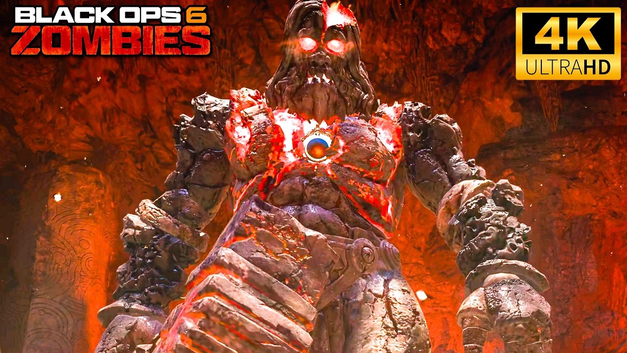 THE MOST DIFFICULT EASTER EGG in BLACK OPS 6 ZOMIES? CITADELLE DES MORTS 4K Gameplay (No Commentary)