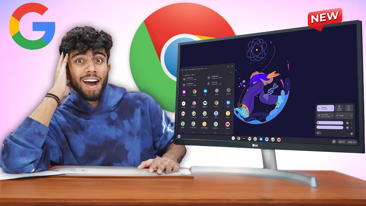 I Tried Google Operating System For PC!🤯 Better Than Windows 11? Apps Support and More