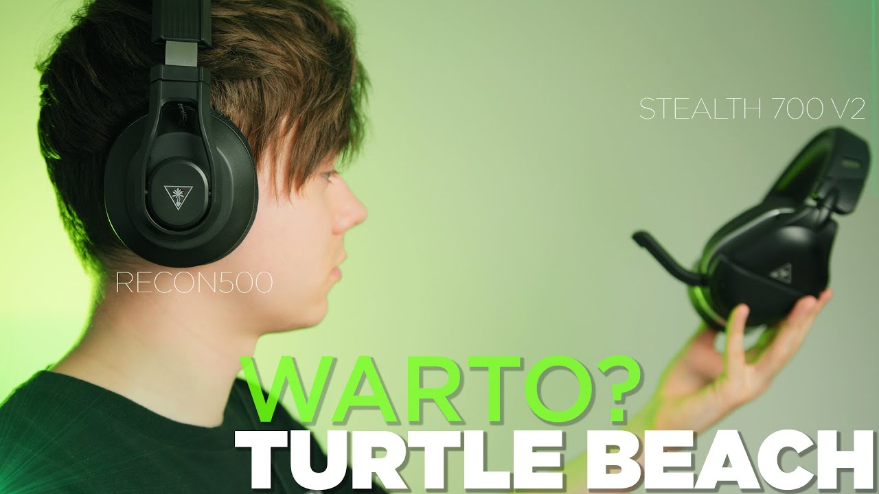 DOBRE SŁUCHAWKI za 350 zł? TAK! 🤑 - TURTLE BEACH RECON 500 ft. Stealth 700v2 | Test i recenzja