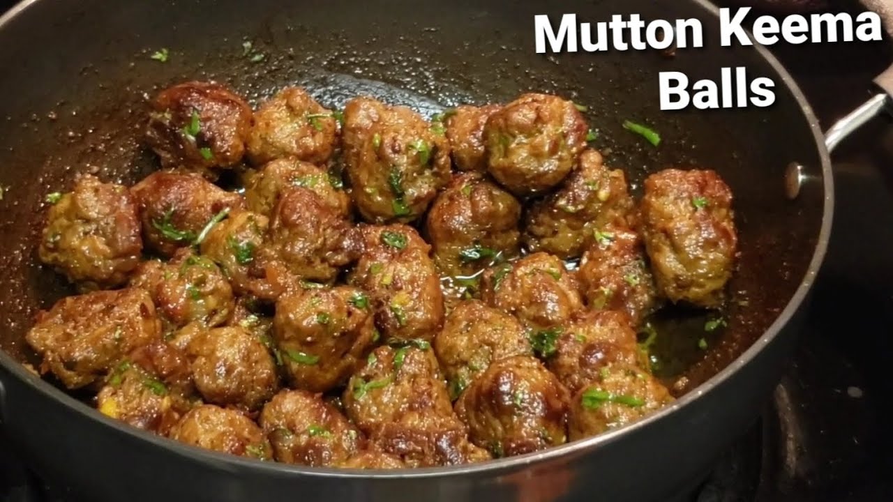 Super Yummy Mutton Keema Balls Recipe | The Easiest, Simplest Method..Must try..!!
