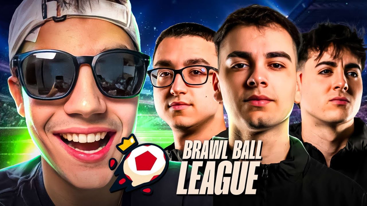 BRAWLBALL LEAGUE CONTRE TREBOR,GUILLEVGX ET IKAOSS 🐐😱😱