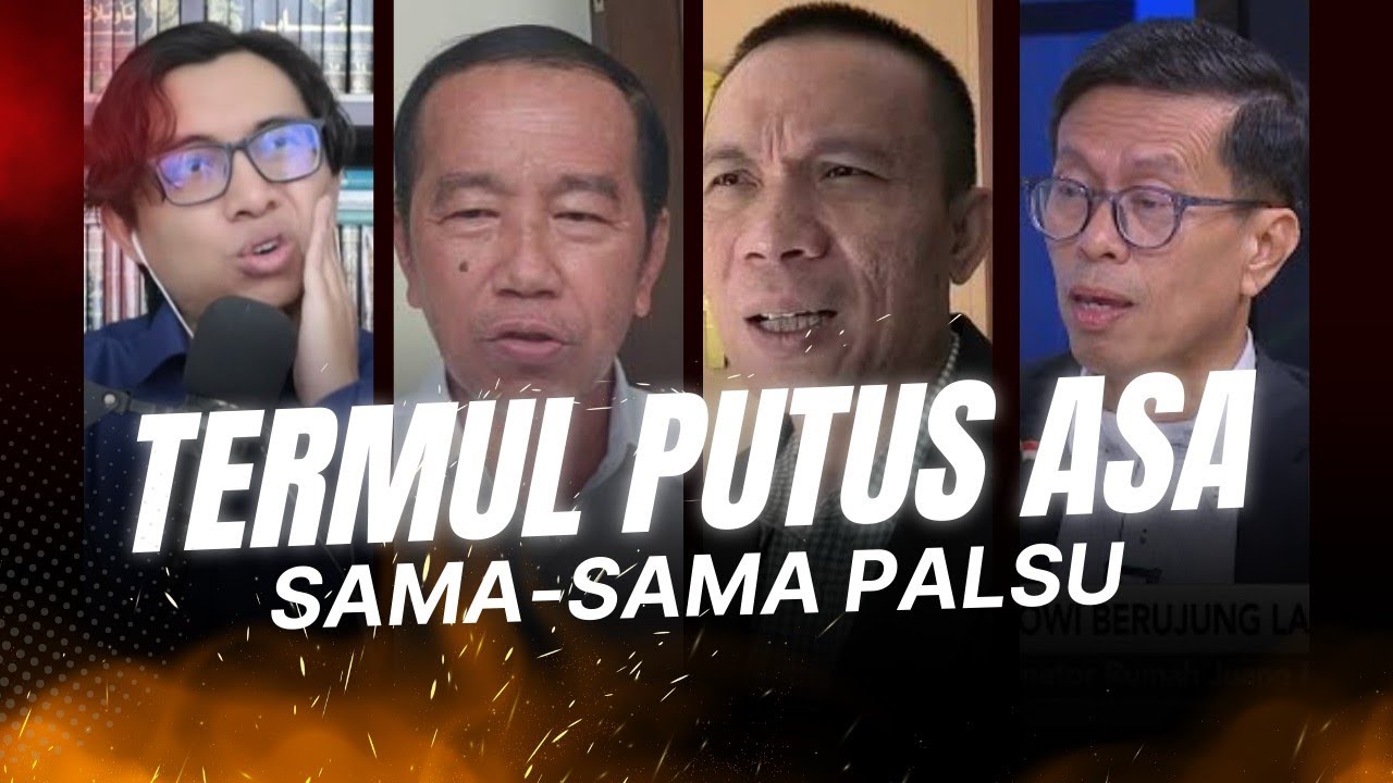 Sudah Hancur! Jokowi Gagal Jadi Wantimpres: Andi Azwan Ngamuk Serang Ijazah Rismon.