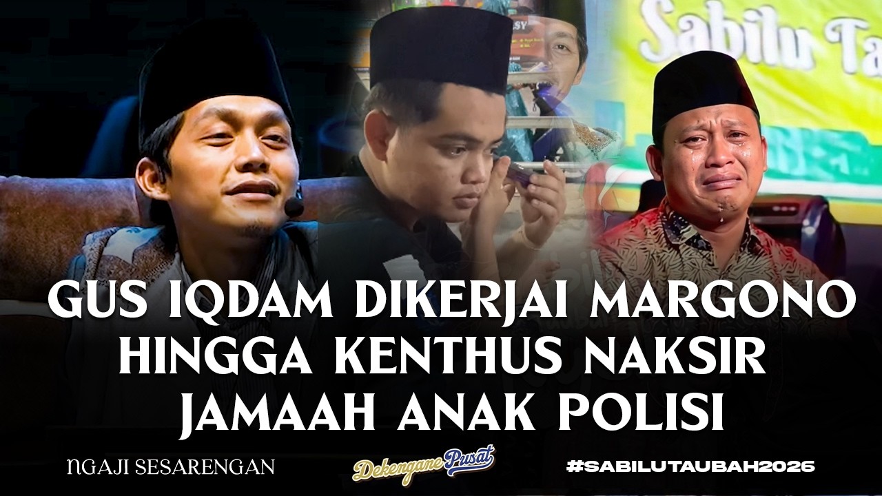 GUS IQDAM DIKERJAI MARGONO HINGGA KENTHUS NAKSIR JAMAAH ST ANAK POLISI
