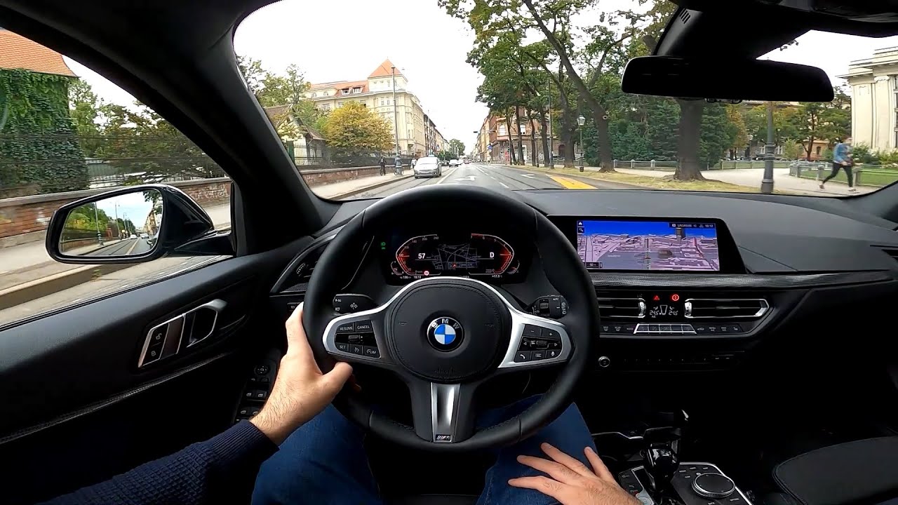 Новый BMW 1 серии 2021- тест-драйв от первого лица (118i 140 л.с. бензин Steptronic) M Sport