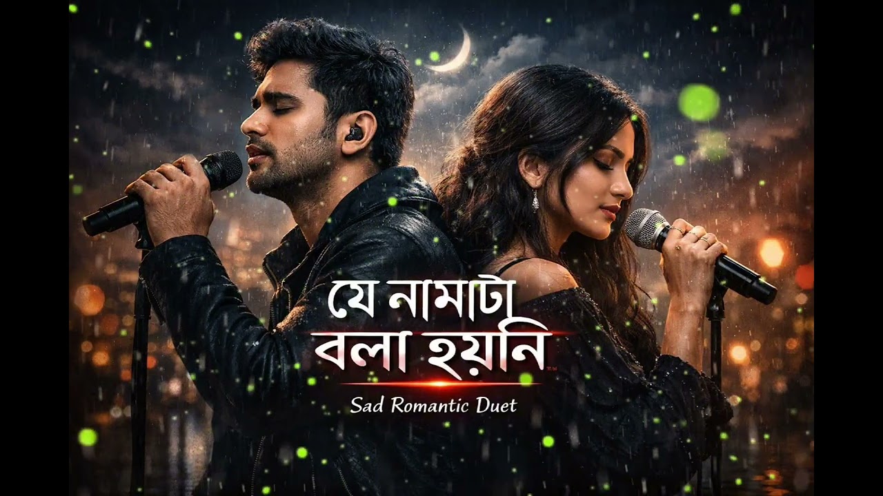 যে নামটা বলা হয়নি ❤️‍🩹 | Sad Romantic Duet | Official Music Video | Bangla New Song 2026
