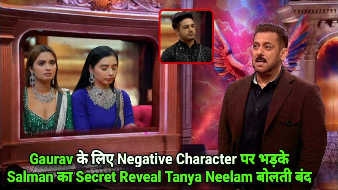 Weekend Ka Vaar Gaurav के Negative Character पर Neelam Tanya पर गुस्साए Salman का Secret Reveal