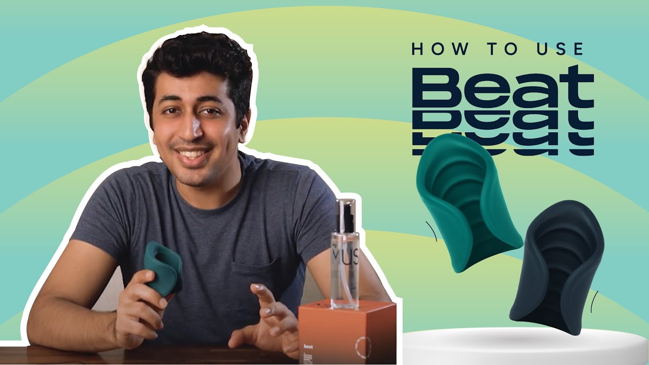 How To Use Beat | Vibrating Stroker For Him | mymuse.in