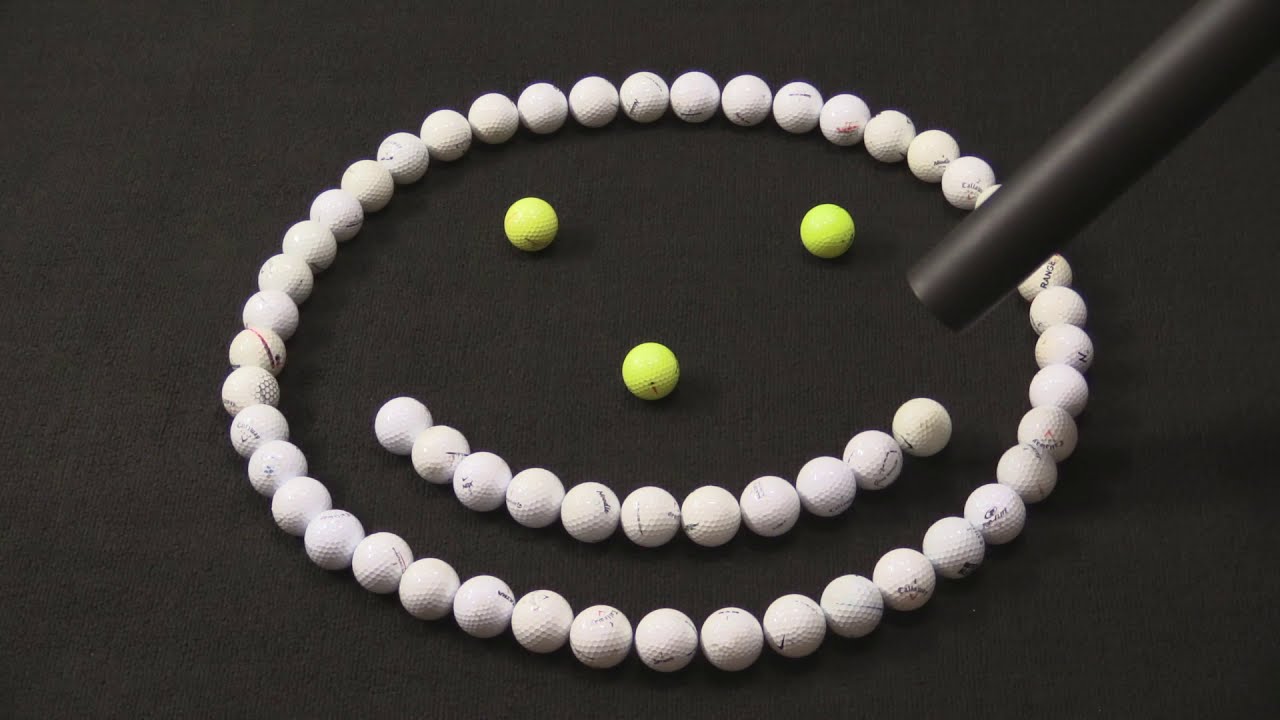 ASMR Vacuuming up 450 golf balls!! Satisfying!!