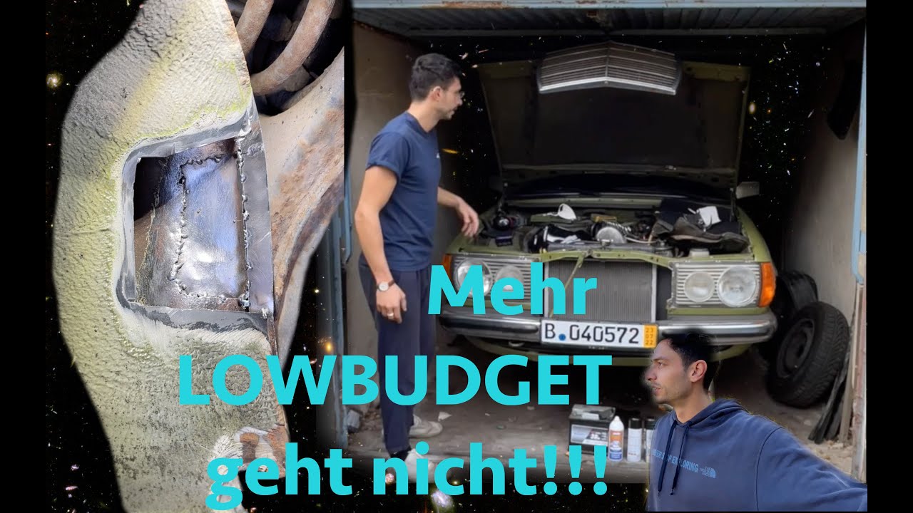 Es wird LANGSAM | LOW Budget MERCEDES OLDTIMER Restaurierung
