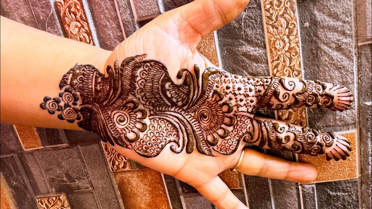 Simple arabic mehndi#henna #mehndi #art #3d #4k #video #artist #artwork #yt #ytviral #trend  #2025