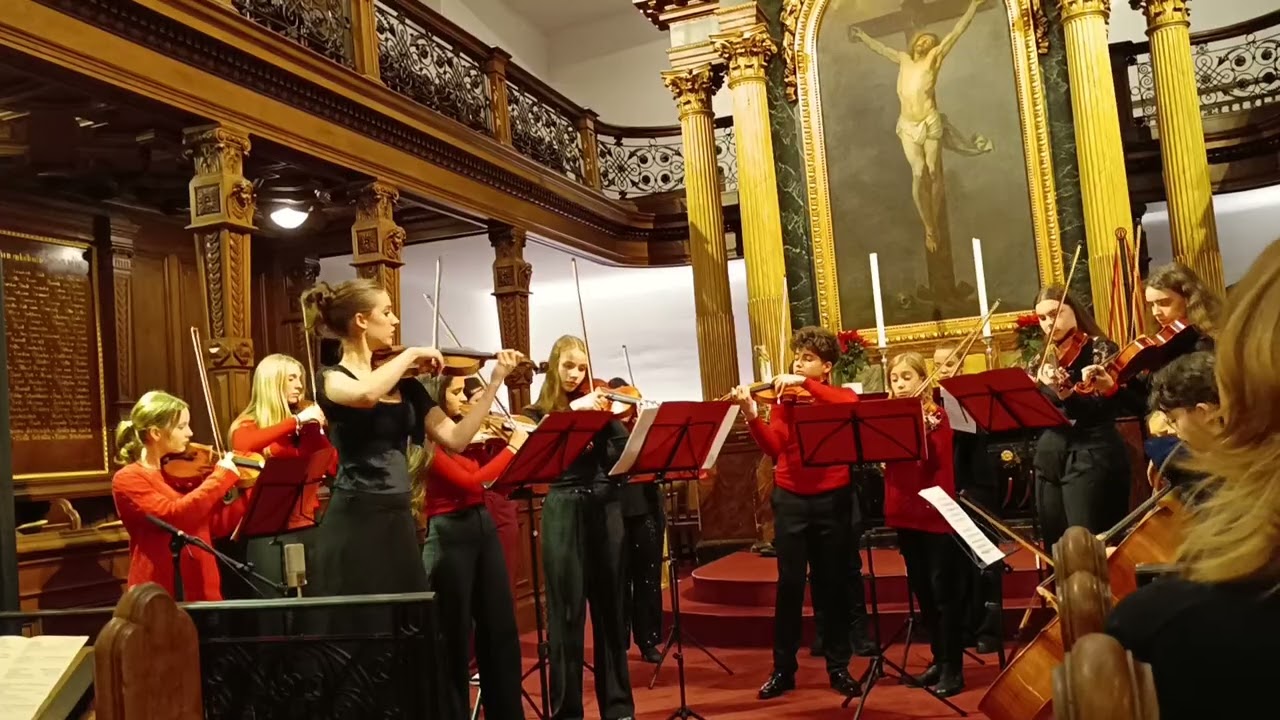A. Vivaldi: Winter (L 'inverno) 2. Satz Largo II Master Ensemble Suzuki Violin Project II JSBM
