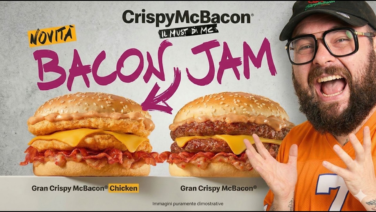 MCDONALD'S BACON JAM: ORA PARLO IO