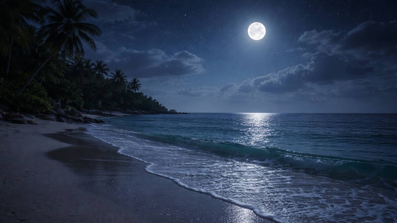 1 Hour of Soothing Ocean Wave Sounds | Relieve Stress & Sleep Better