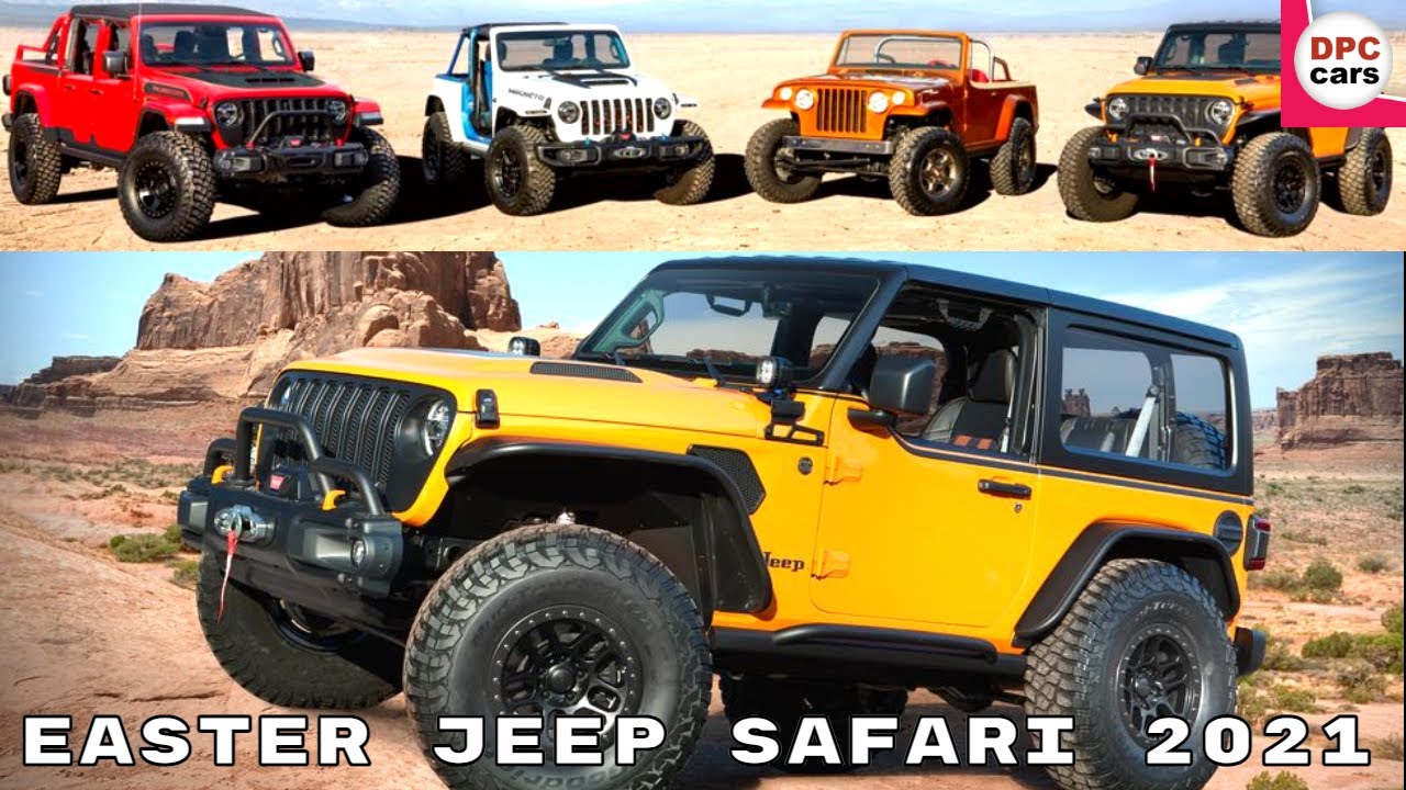 Concept Vehicles for the 2021 Easter Jeep Safari Revealed